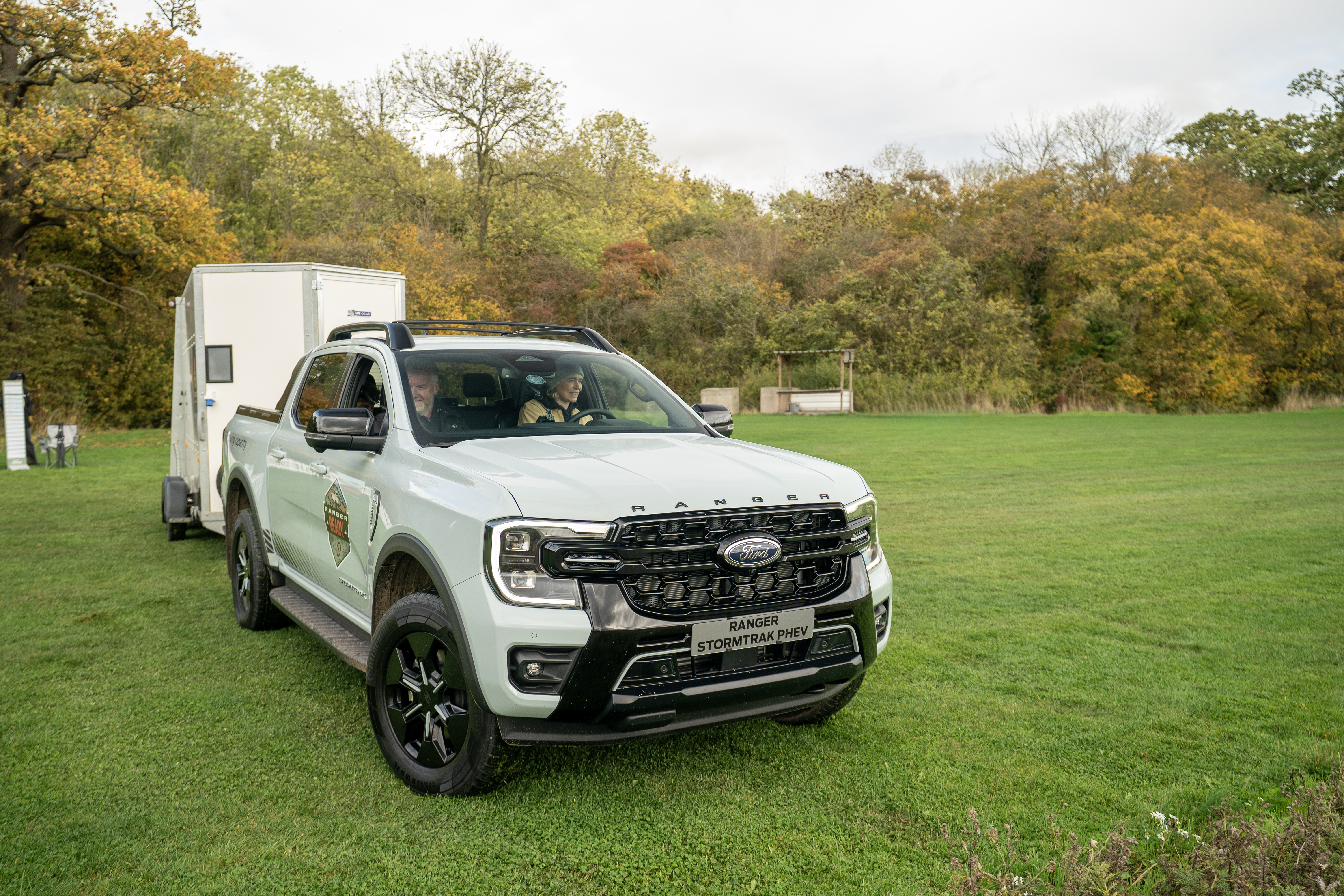 Professional driver supervision on closed course. Always consult the Owner’s Manual before off-road driving, know your terrain and trail difficulty, and use appropriate safety gear.