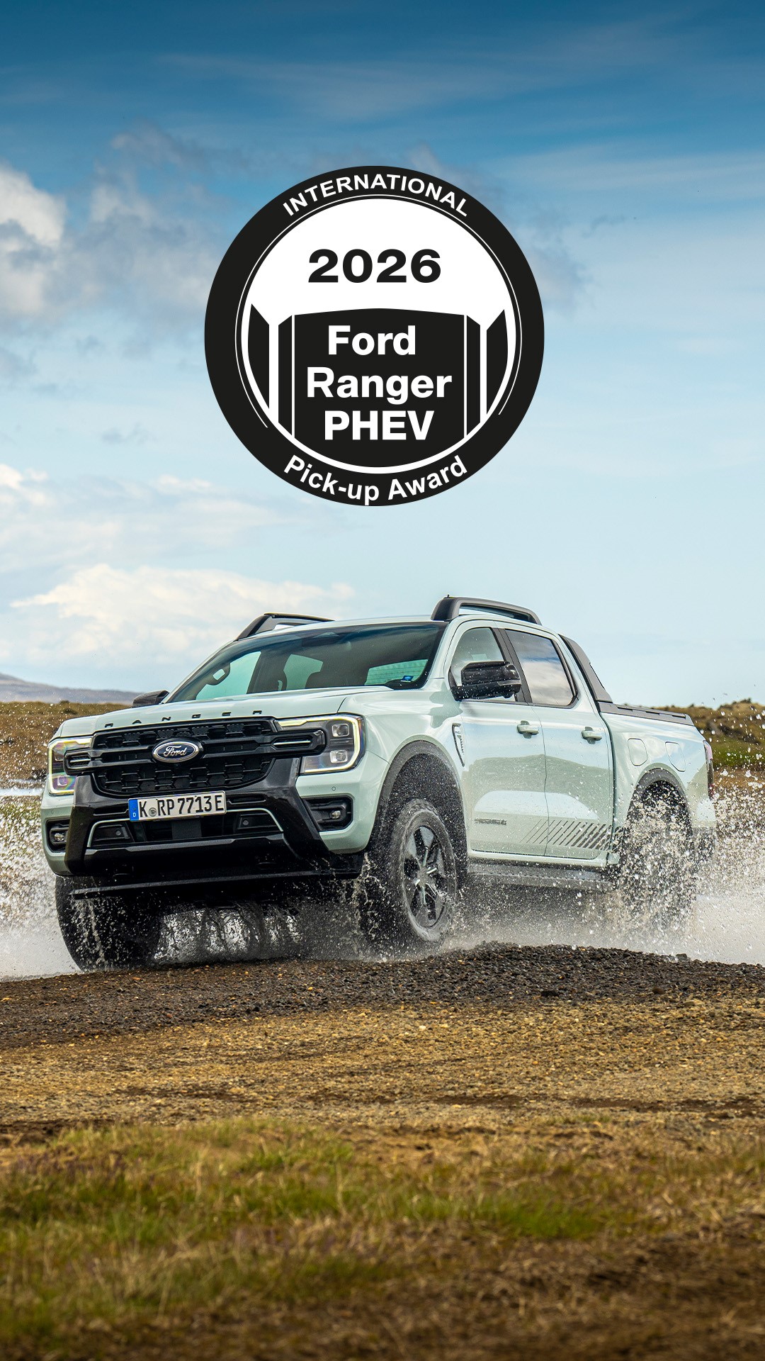 Ford Ranger PHEV Has Secured International Pick-up Award (IPUA) for 2026/27