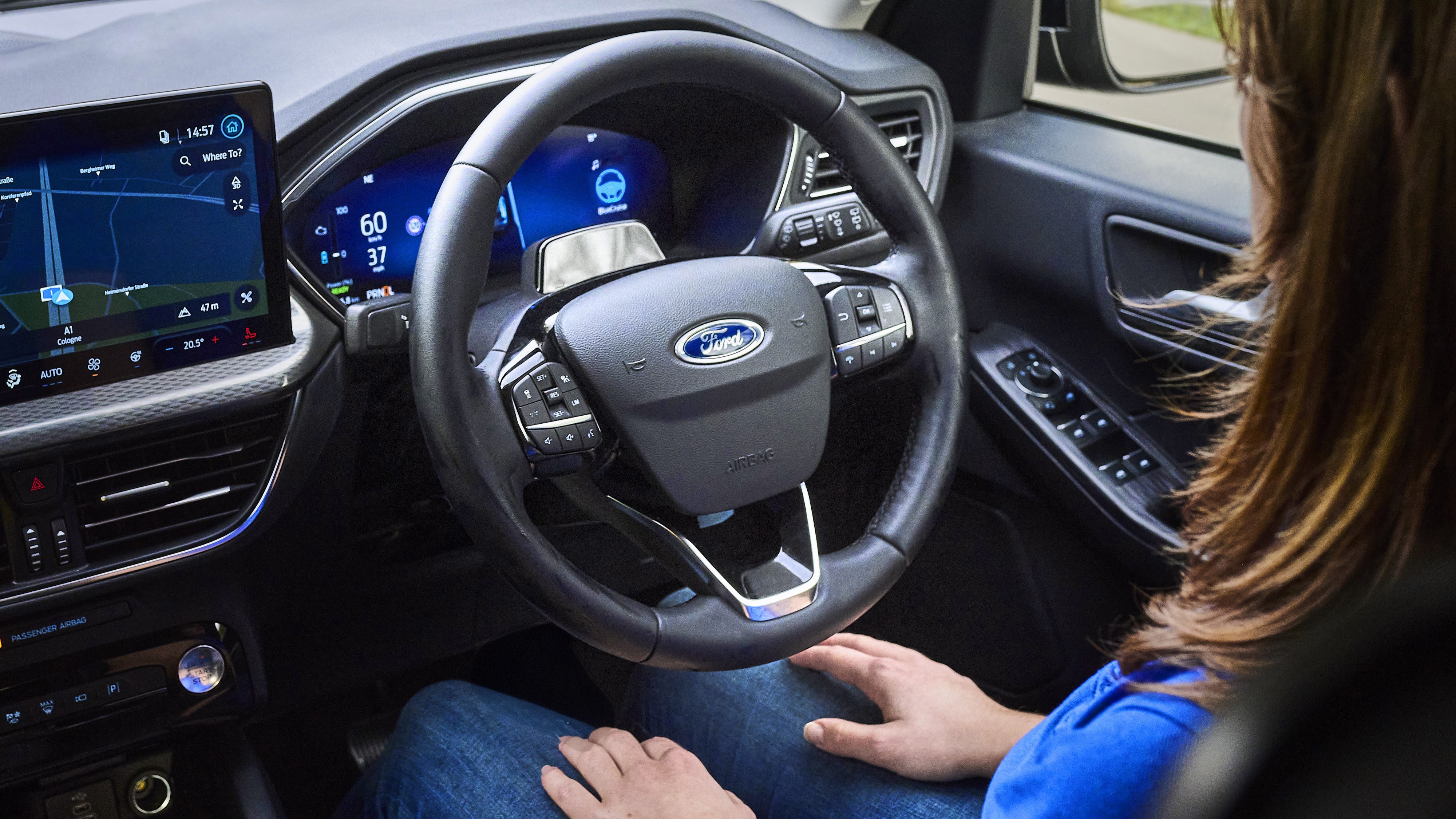 Ford BlueCruise hands-free highway driving technology is now available for the Kuga SUV.
