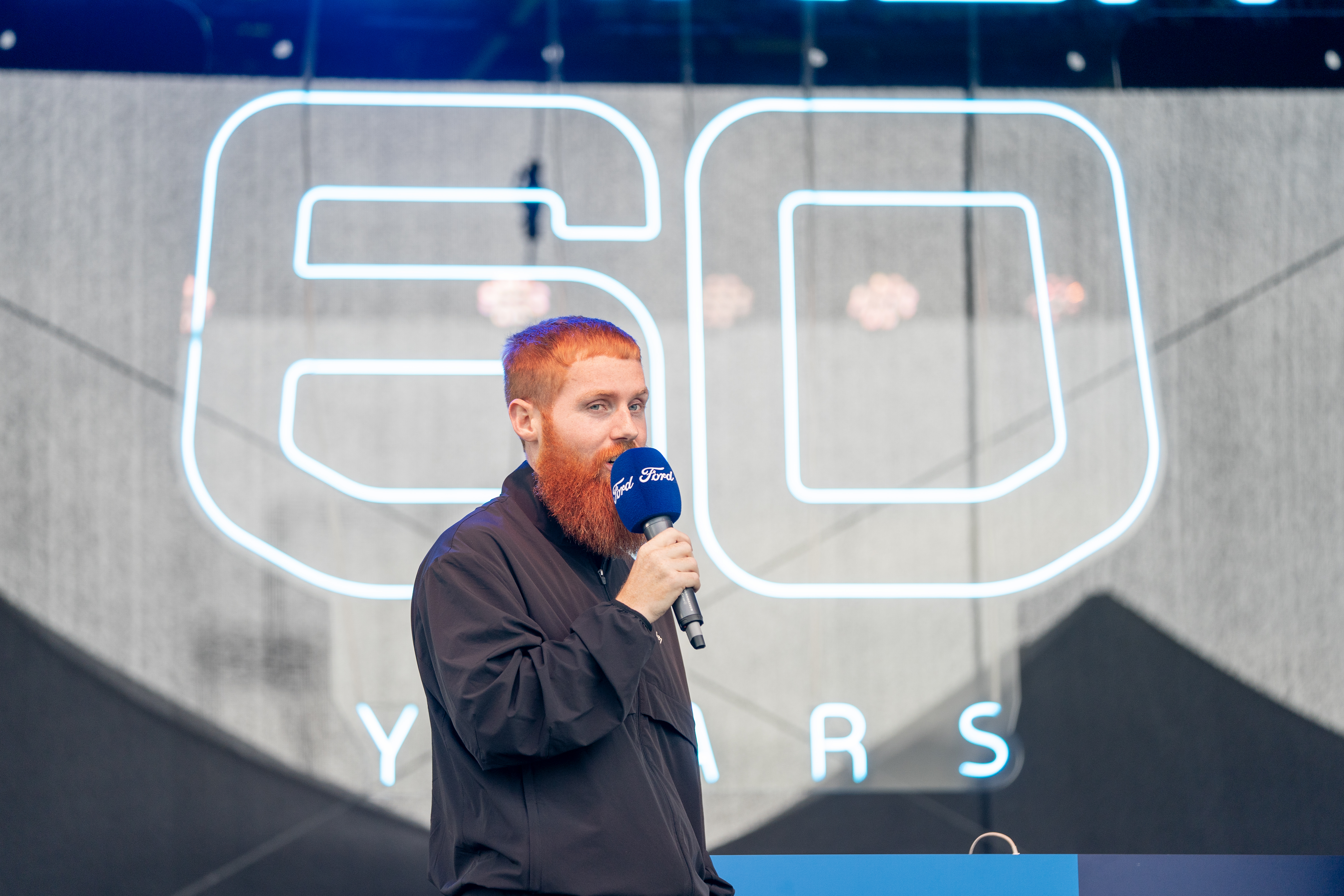 Russ tells the crowds at our Transit Festival the adventures he has in store next.