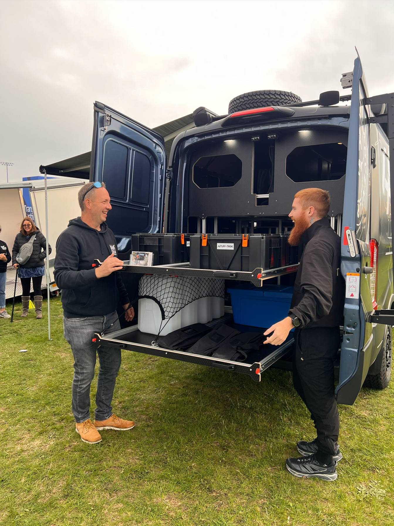 It’s got everything! Russ can't hide his delight from Dan at bloK Pod