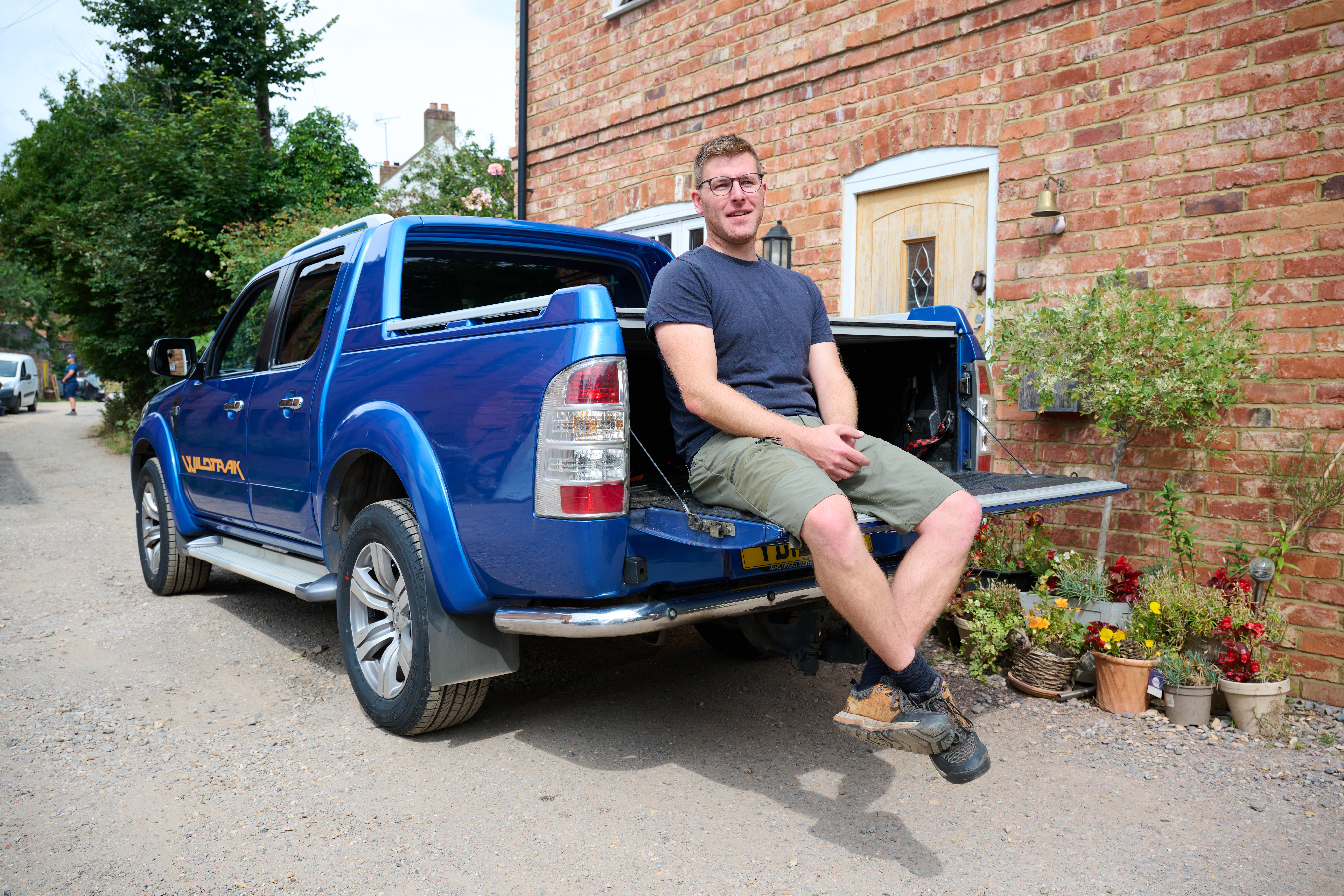 Ben Glenister is a UK Ford Ranger owner who uses his pickup, "Wilma", to help the community and those in need.