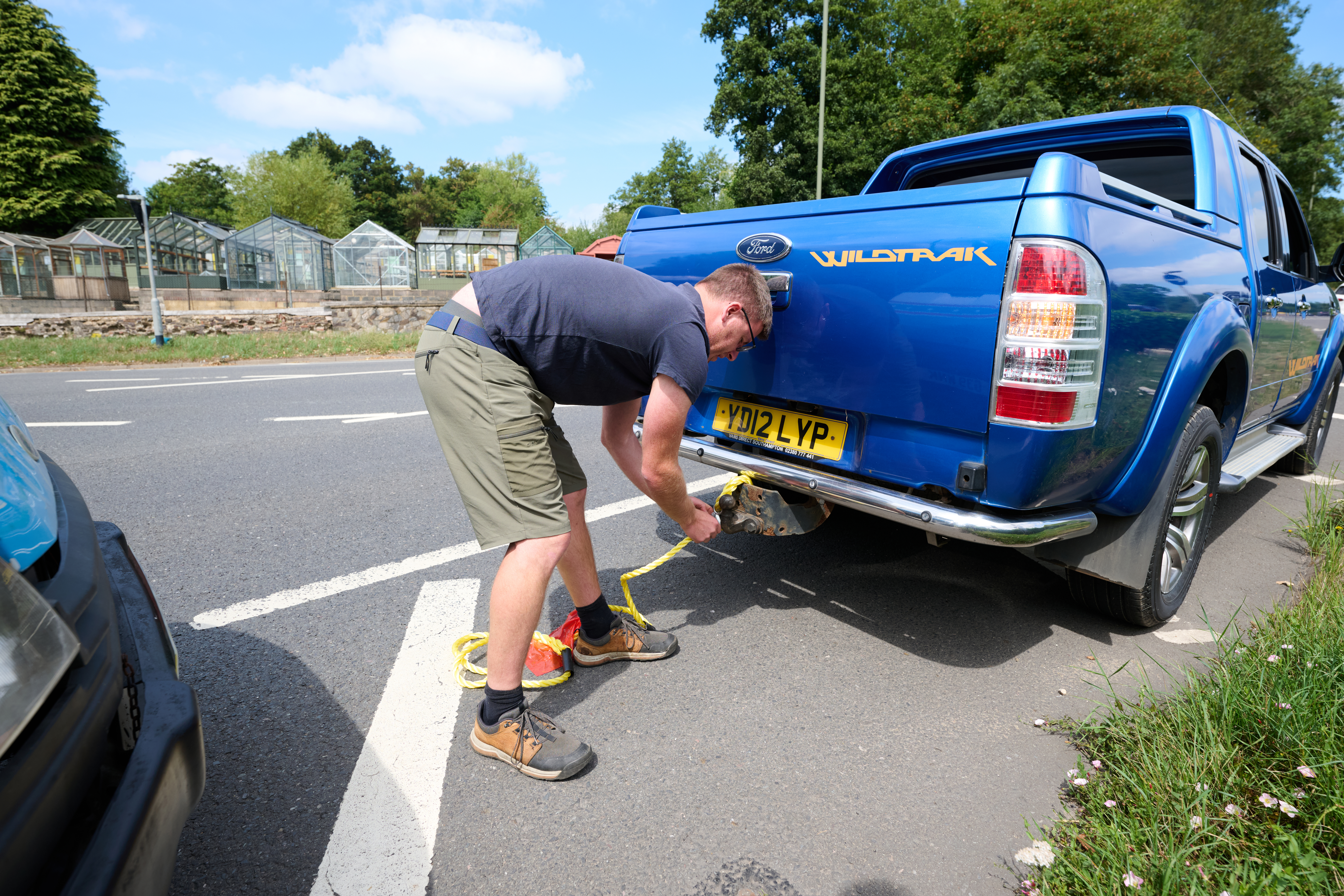 Ben Glenister is a UK Ford Ranger owner who uses his pickup, "Wilma", to help the community and those in need.