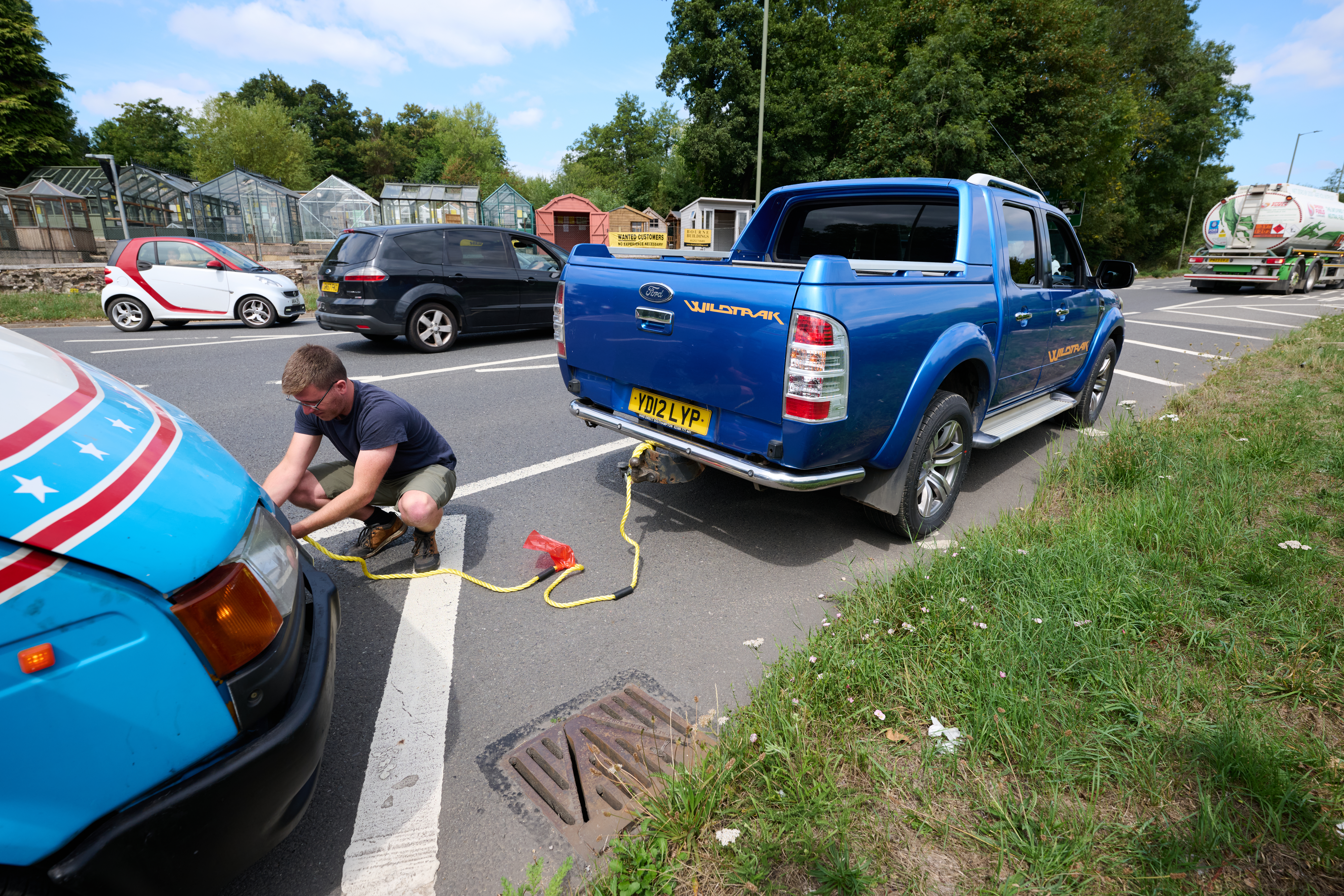Ben Glenister is a UK Ford Ranger owner who uses his pickup, "Wilma", to help the community and those in need.