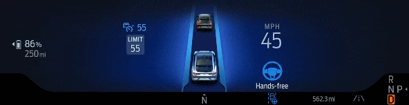 BlueCruise animated gif