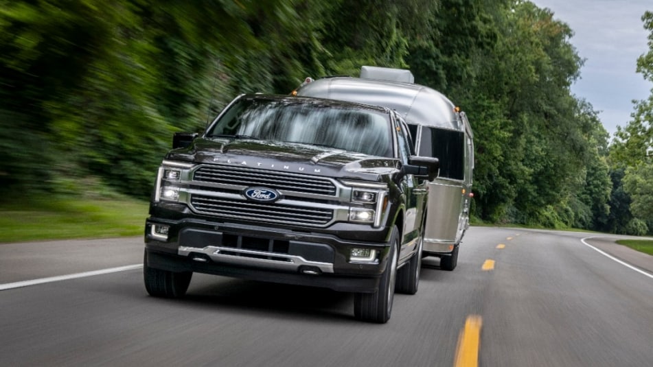 Sales of the new F-150 PowerBoost Hybrid set a new monthly record in April – up 93.6% – making F-150 Hybrid America’s top-selling full-size hybrid pickup. Early customers of the new 2024 model are overwhelmingly choosing to upgrade to the available 7.2kW Pro Power Onboard feature, which brings power to a jobsite, tailgate party, or power appliances during a power outage.
