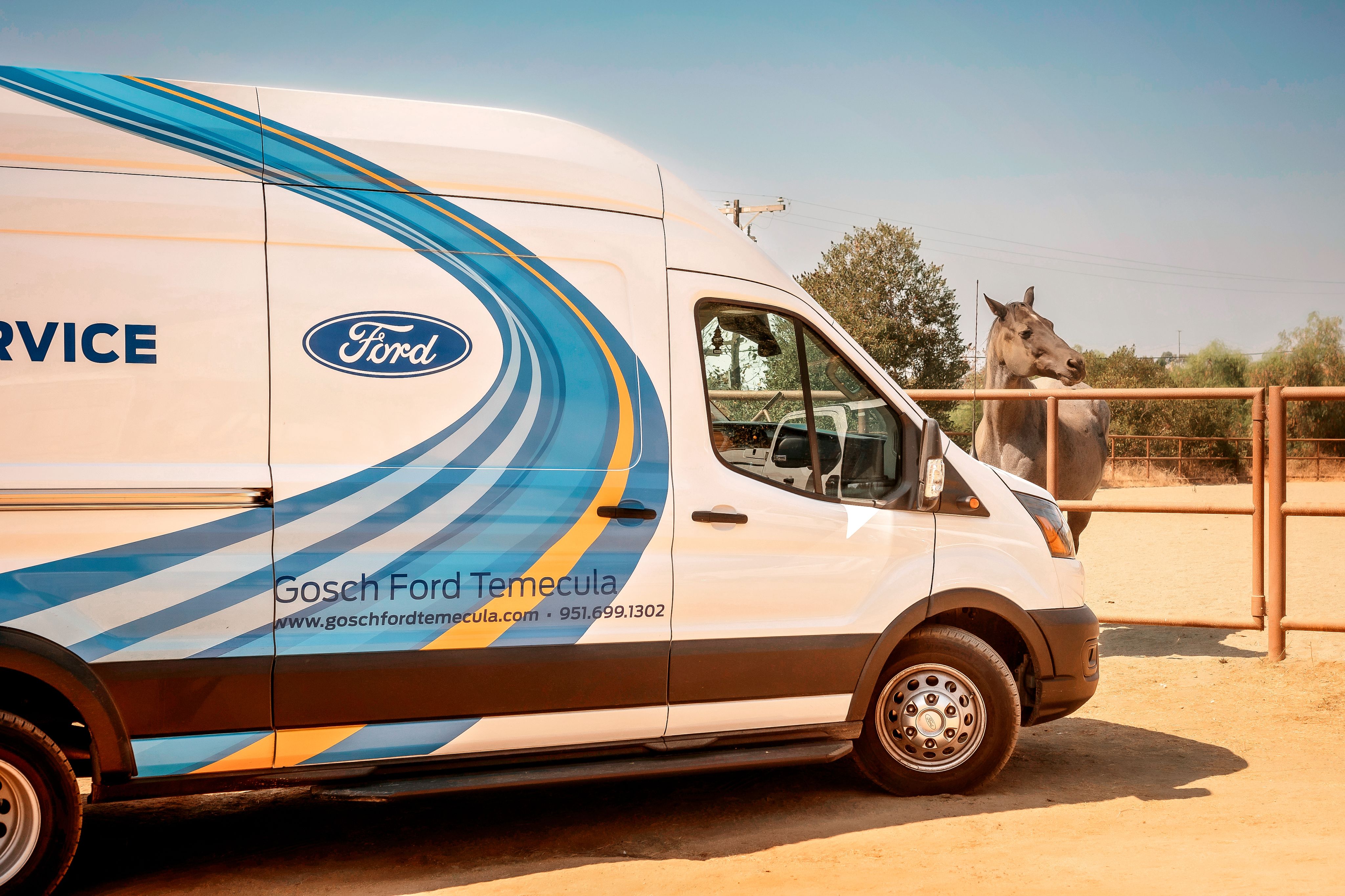 Horsepower to Go: Ford Mobile Service Supports Equine Vet on the Road