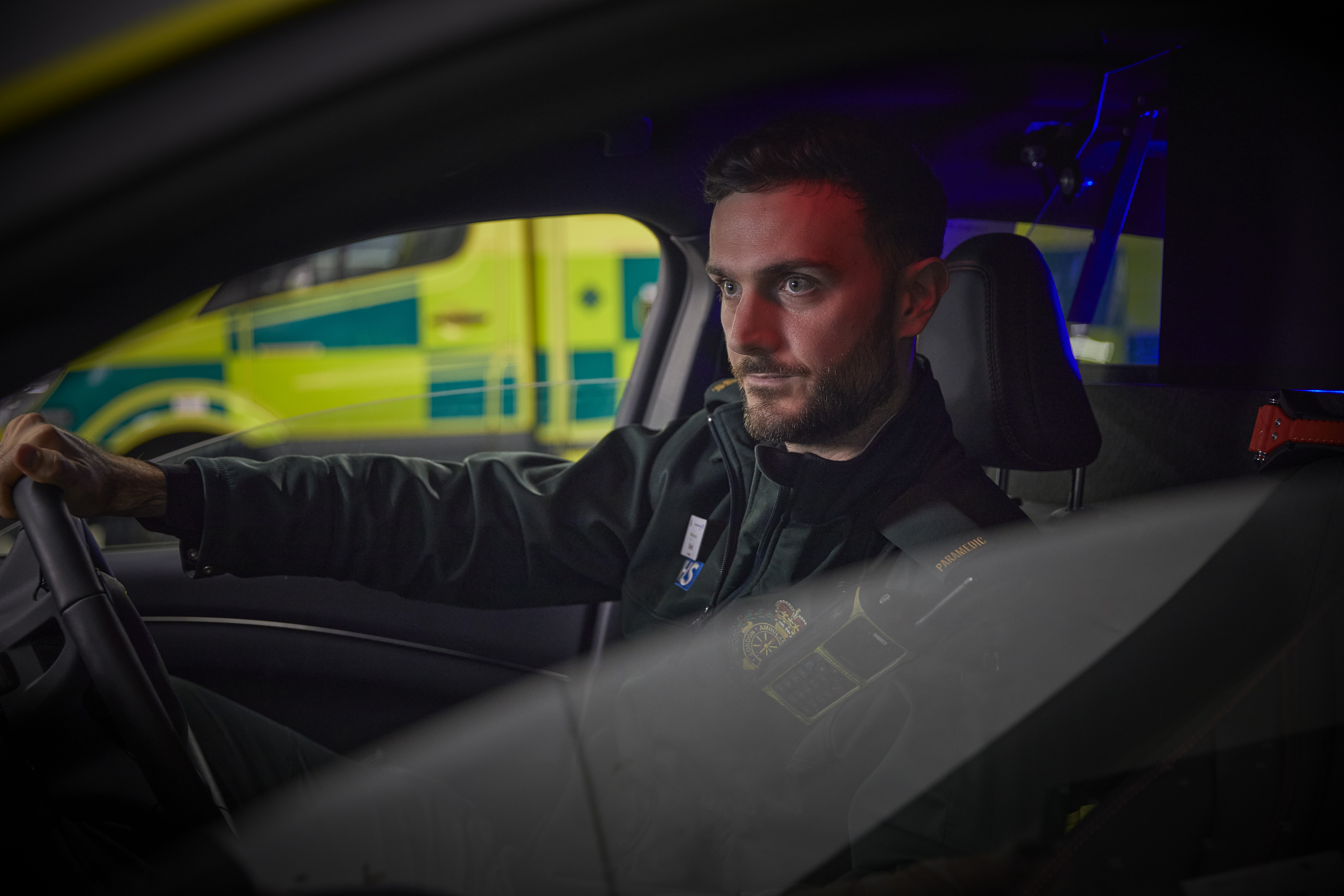 To get to incidents as quickly as possible 42 Fast Response Unit vehicles are used by paramedics at London Ambulance Service, all of which are specially adapted Ford Mustang Mach-E electric vehicle.