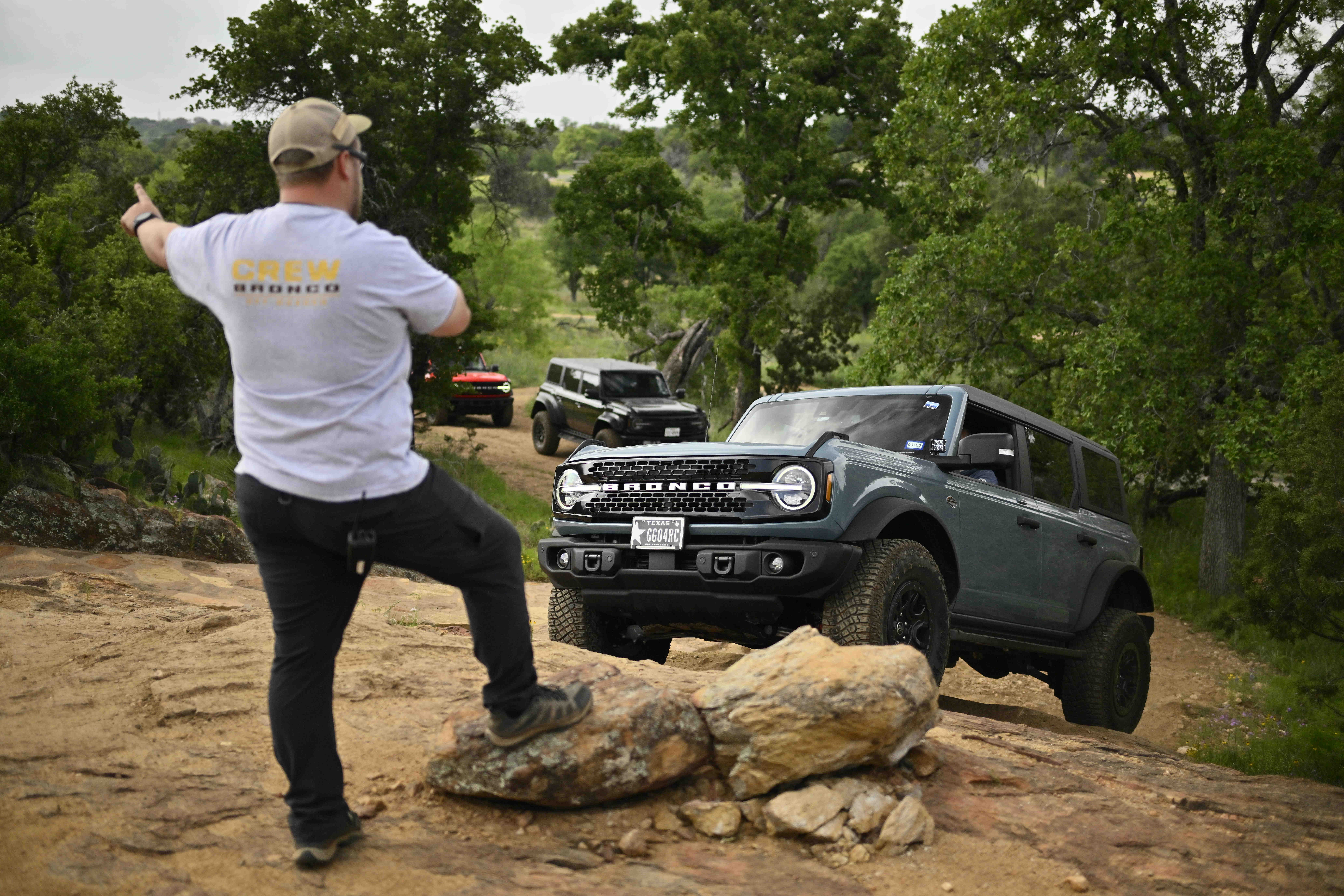 Bronco and Bronco Sport customers can sign up for a limited availability, special viewing opportunity to experience the total solar eclipse on April 8, 2024, at Bronco Off-Roadeo, near the center point for the best viewing as the eclipse passes over Texas.