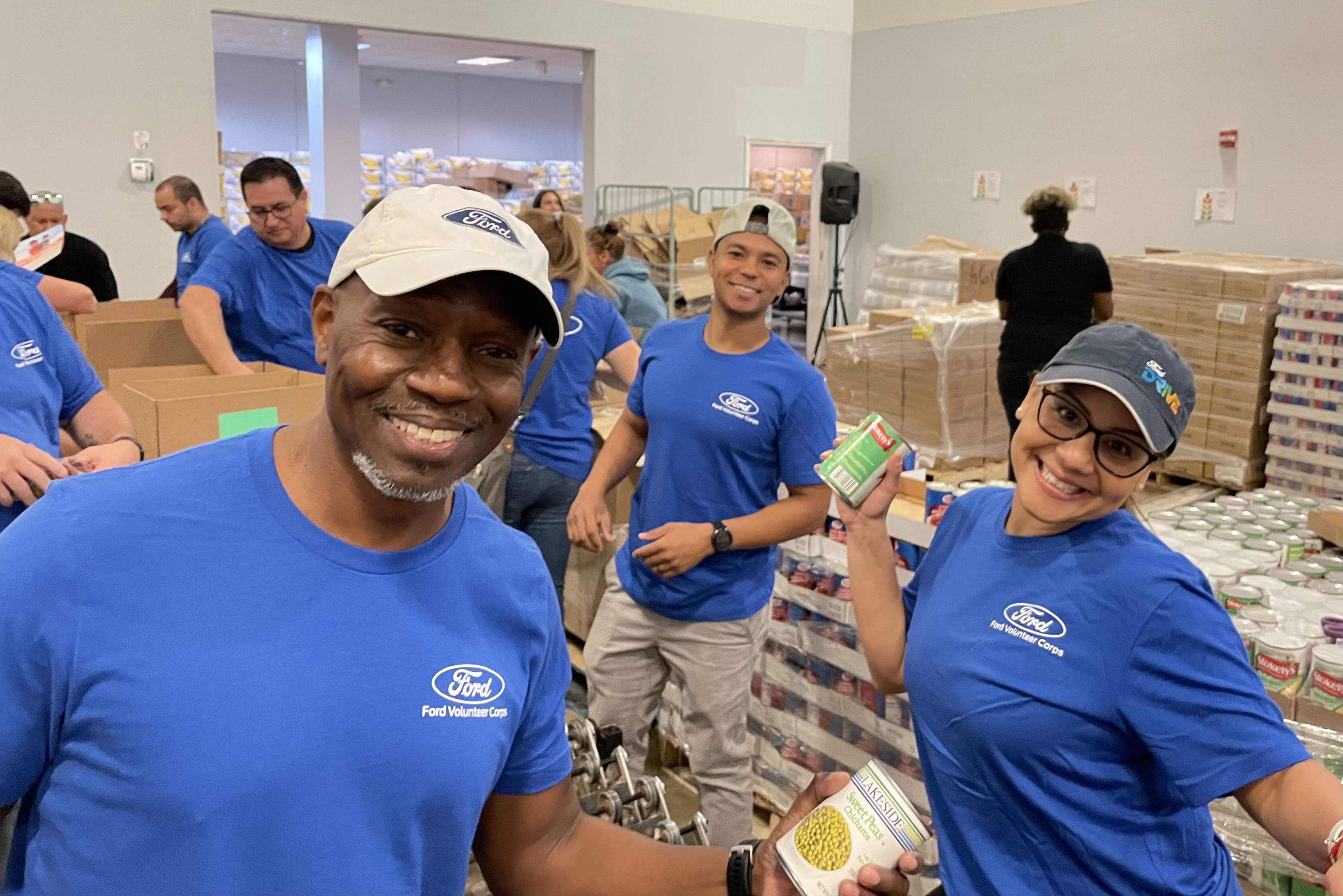 Several organizations, including Feeding America and the Red Cross, contributed to relief efforts for this affected by Hurricane Helene.