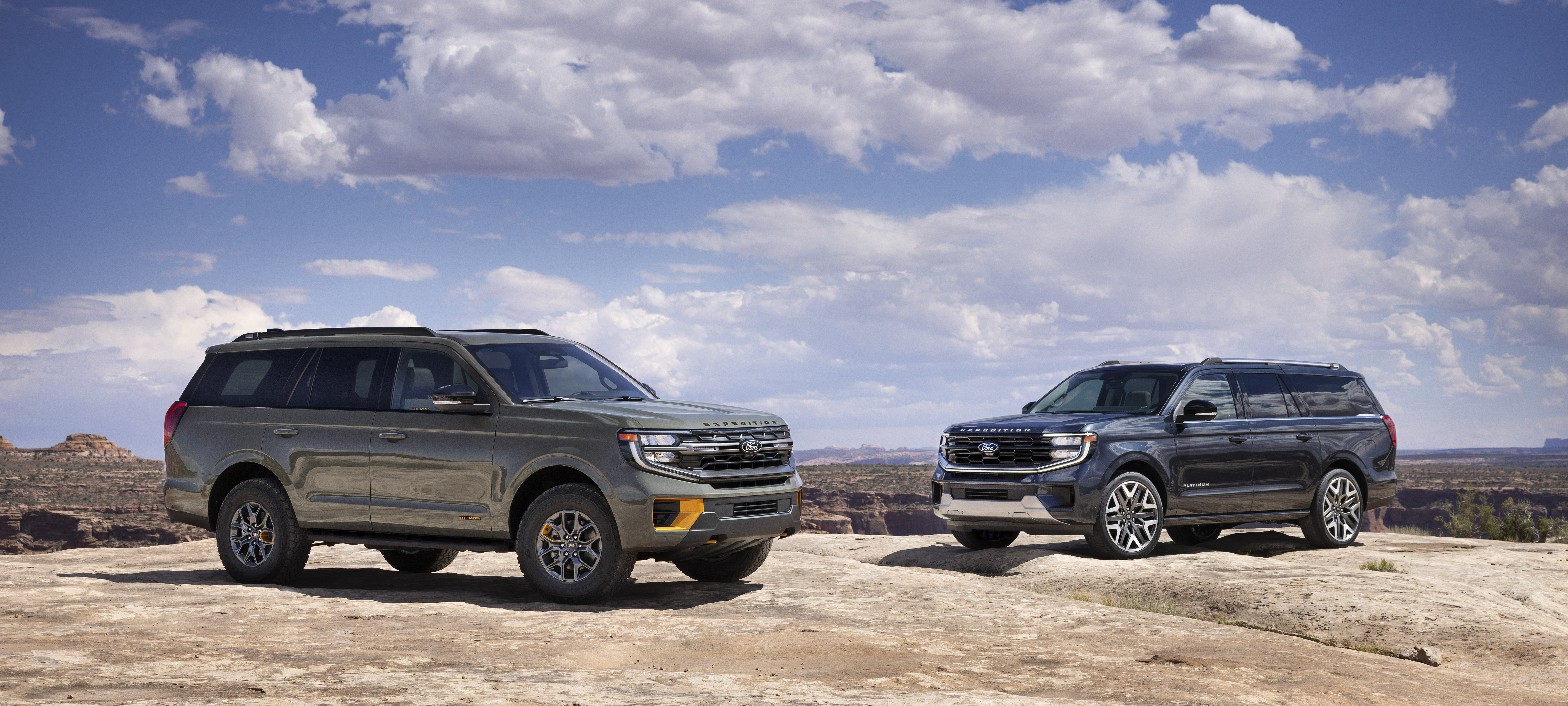 Always properly secure cargo. Available Ford and aftermarket accessories shown.