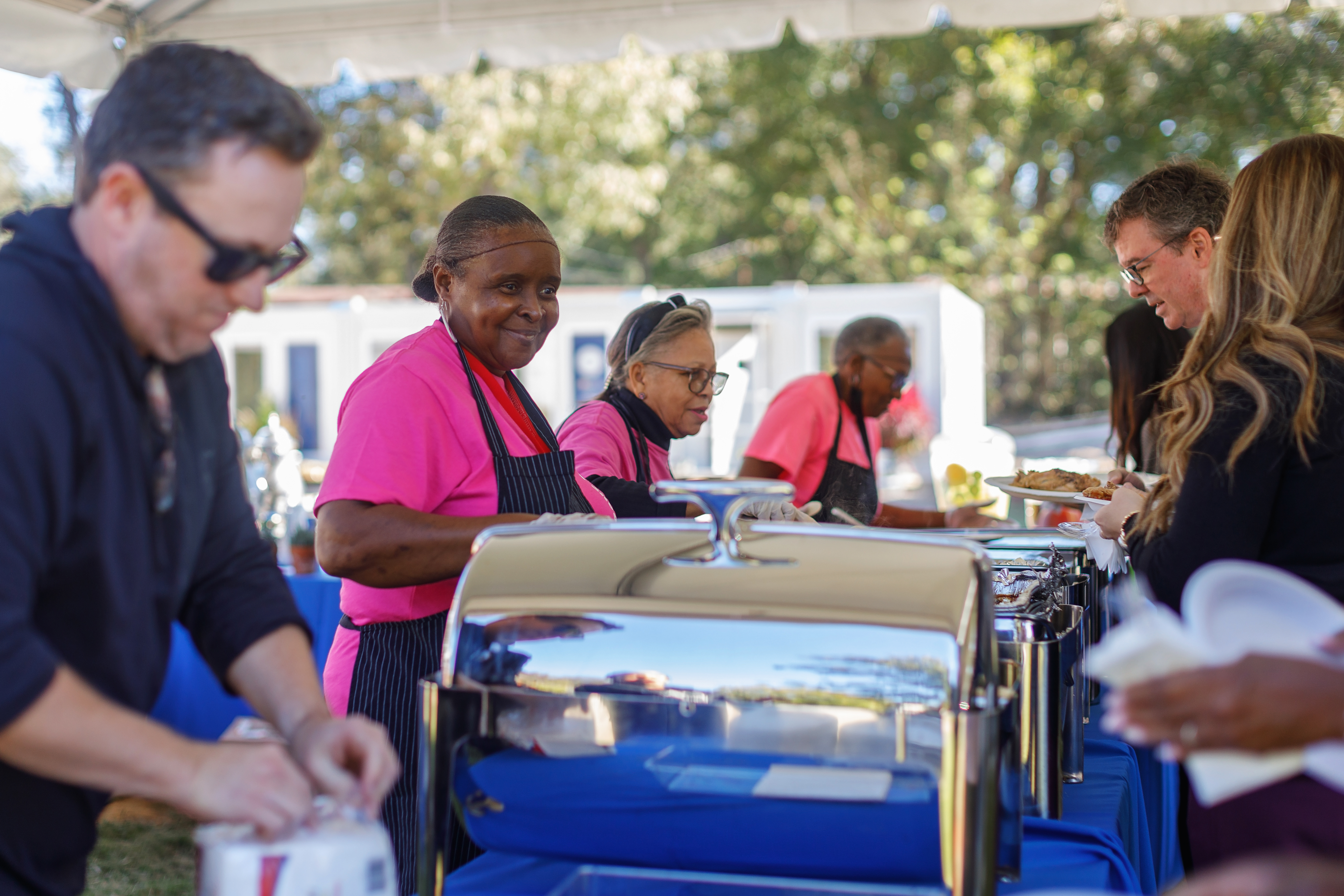 Since reopening, Miss Gloria’s Cannery has become a central hub of Stanton — a gathering place for locals, a frequent lunch spot for those working at Blue Oval City, and a common meeting place for the Ford Philanthropy team.