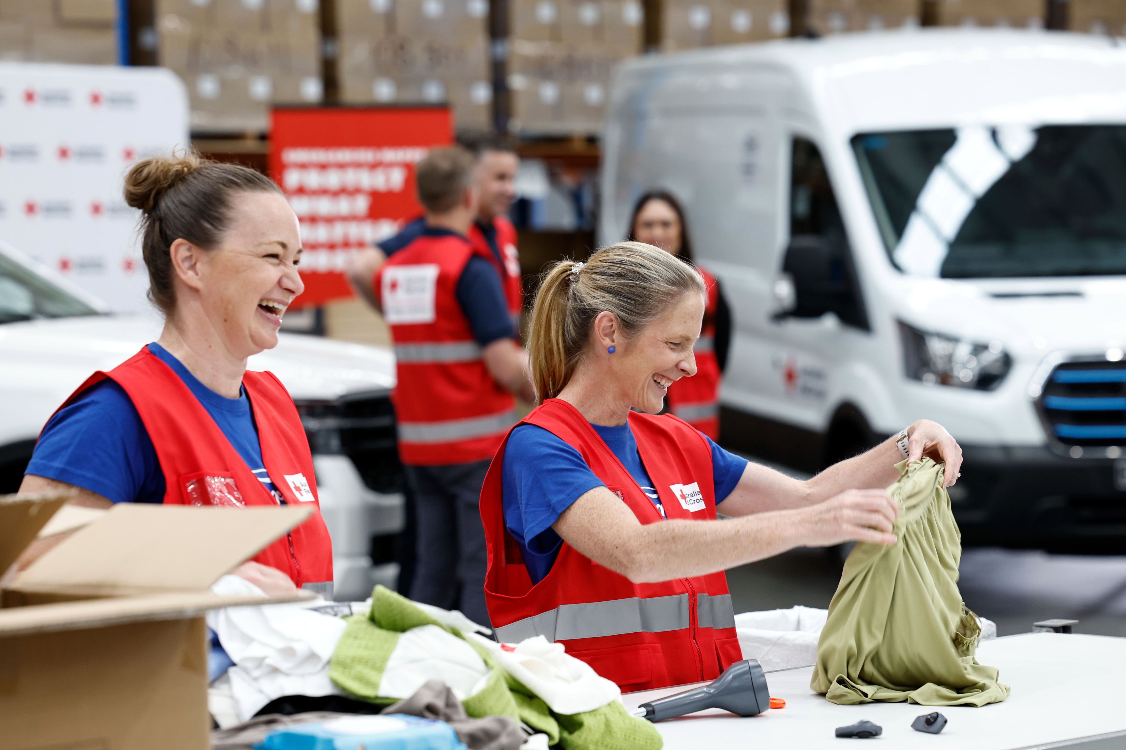 Building on Ford's longstanding partnership with the Red Cross, Ford Australia is honored to stand alongside the Australian Red Cross, forging a new path that will strengthen disaster preparedness and recovery efforts in Australia. 