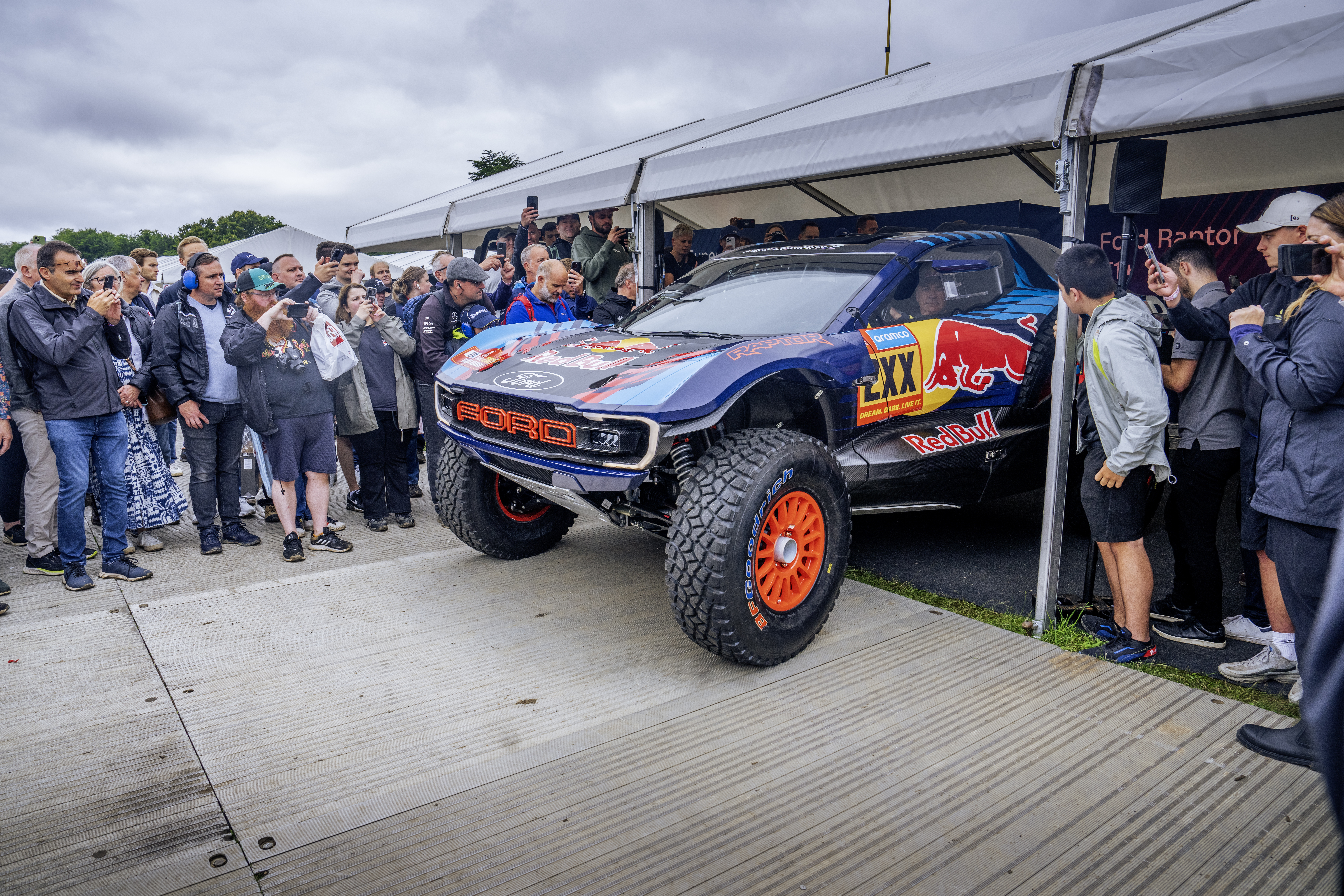 The Raptor T1+ at the 2024 Goodwood Festival of Speed.