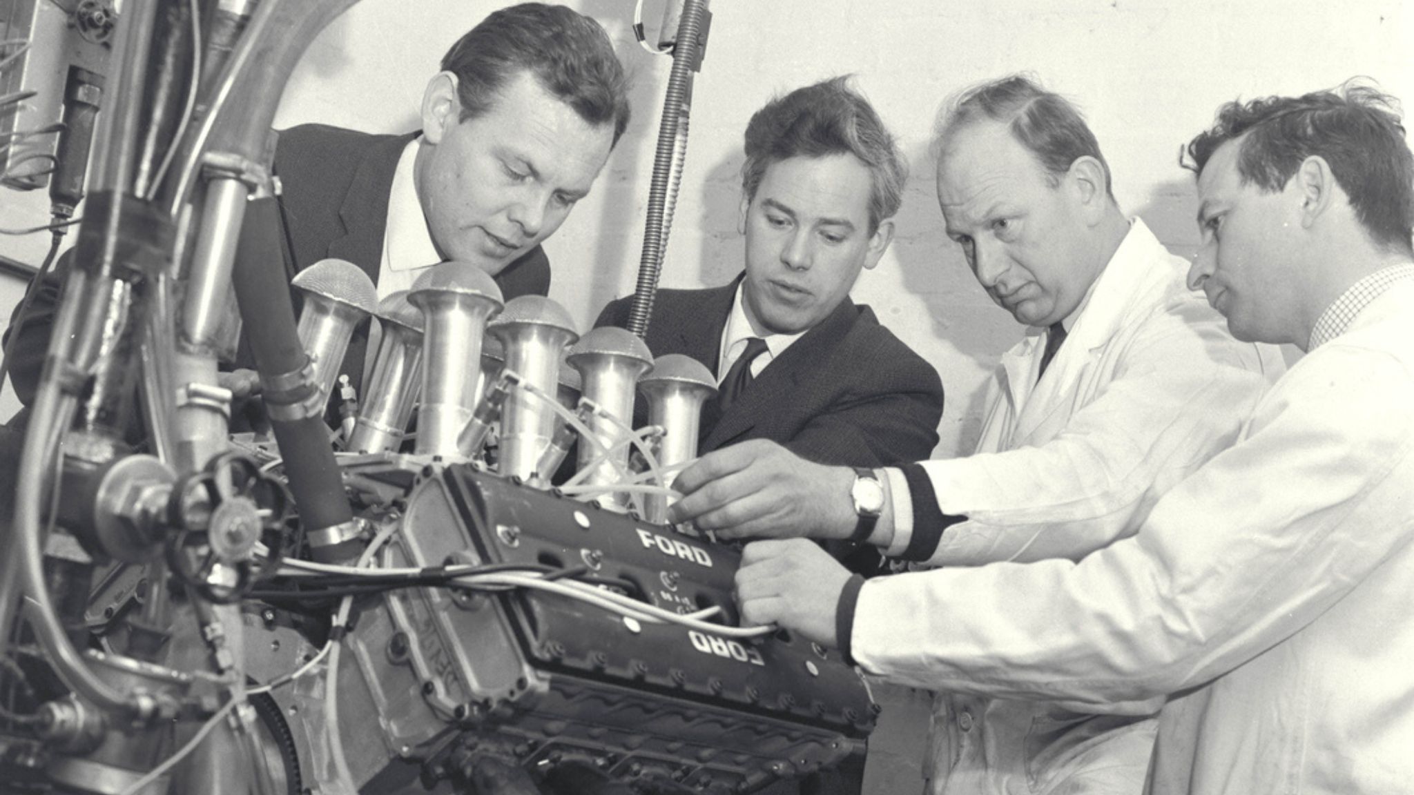 The Ford Cosworth DFV engine powered 155 wins on Formula 1 circuits from 1967 until the early 1980s. 