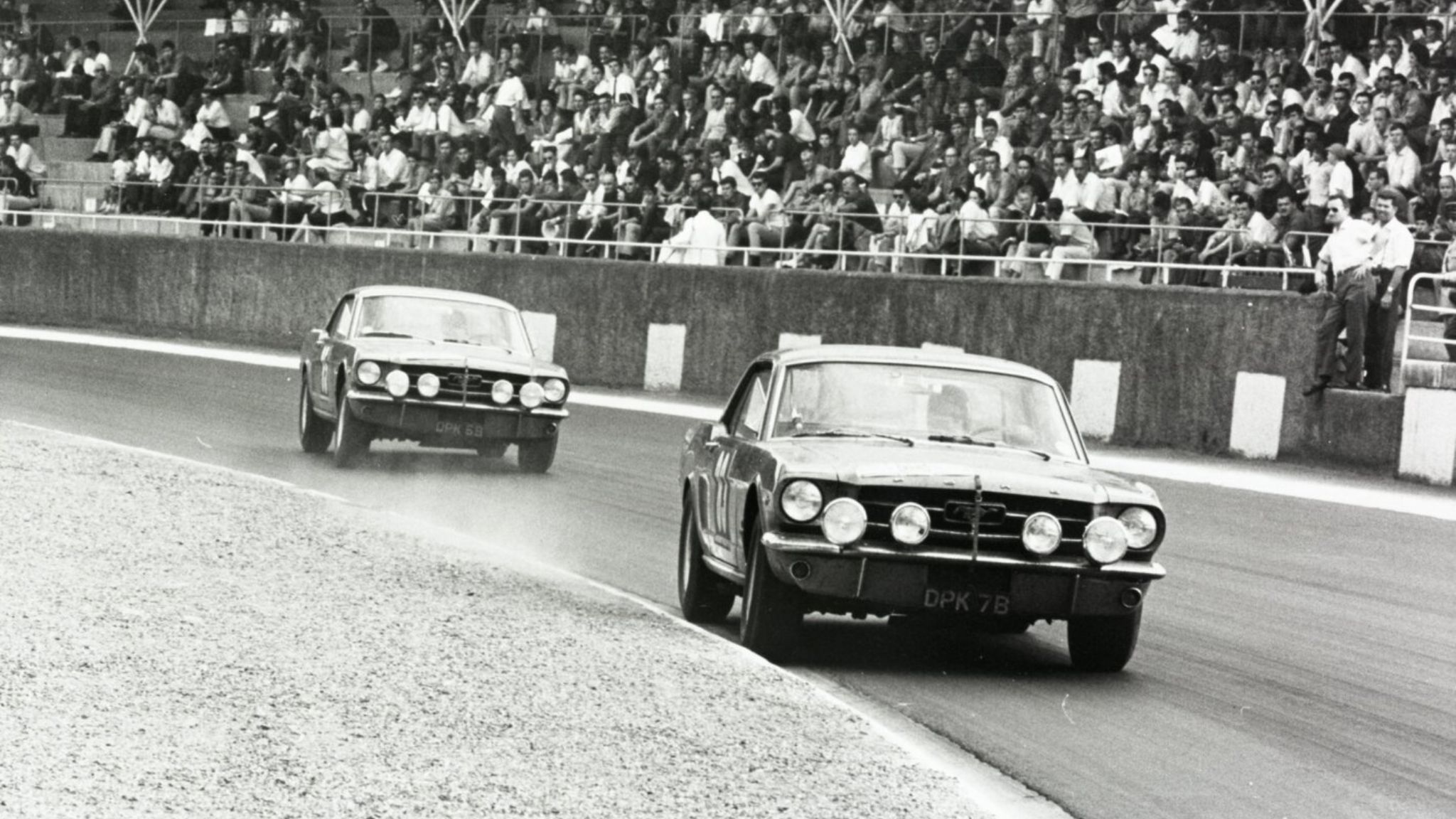 The Ford Mustang unseated Jaguar in the Tour de France just months after its debut. 