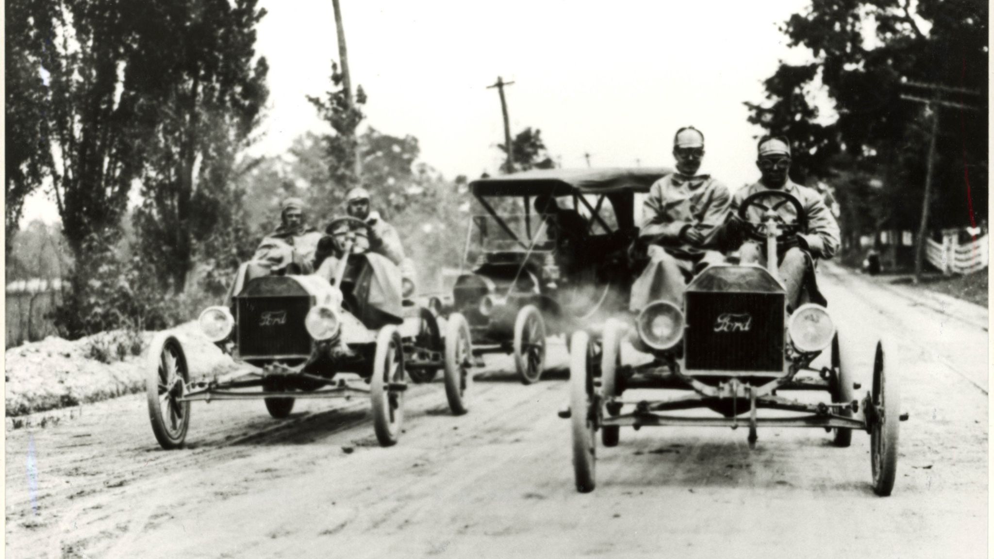 A Model T came out on the winning end of the 4,000-mile New York-to-Seattle transcontinental race in 1909. 