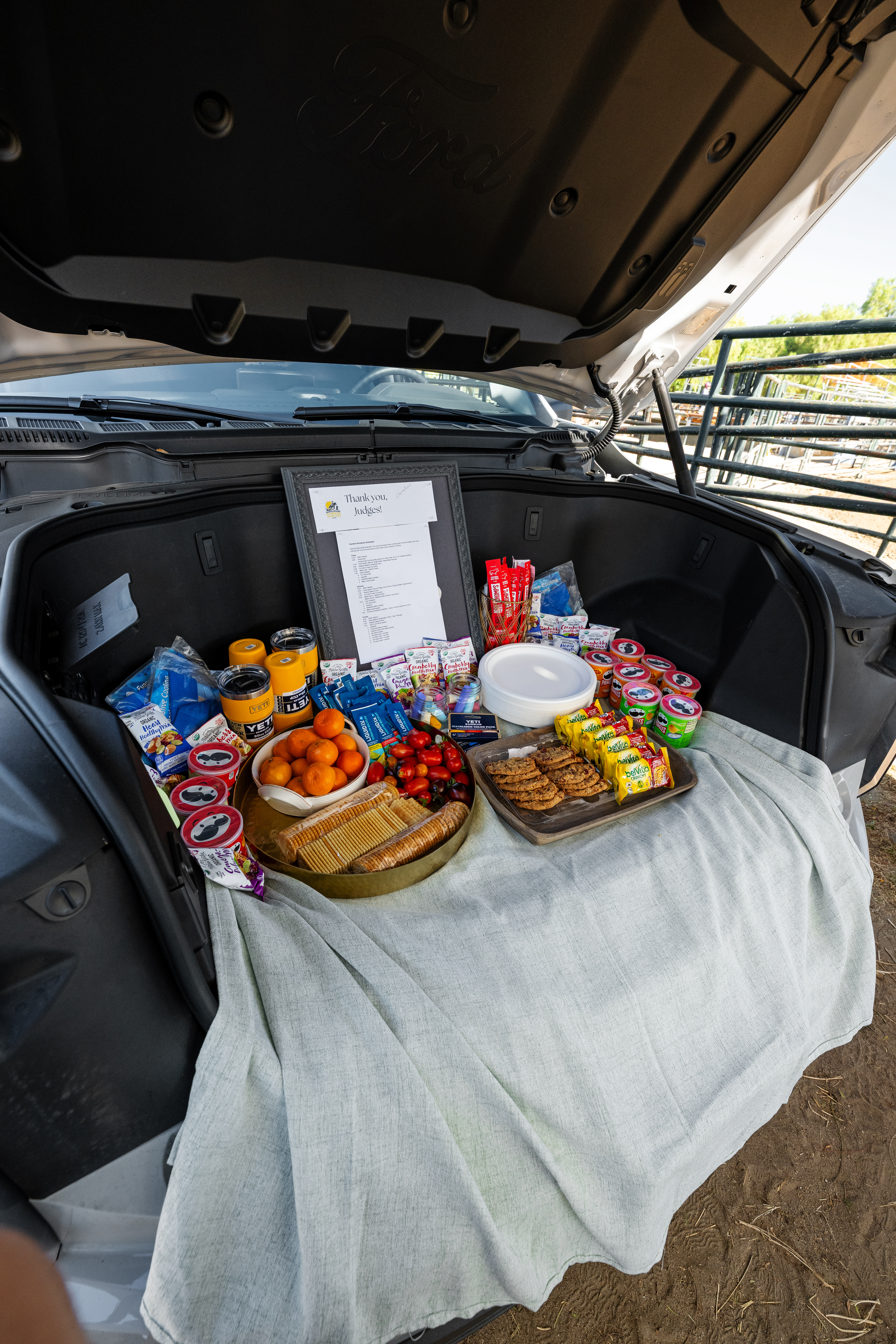 From hauling horses to hosting judges, the F-150 Lightning played a key role in the annual Mudslingers summer fundraiser held in Southern California.