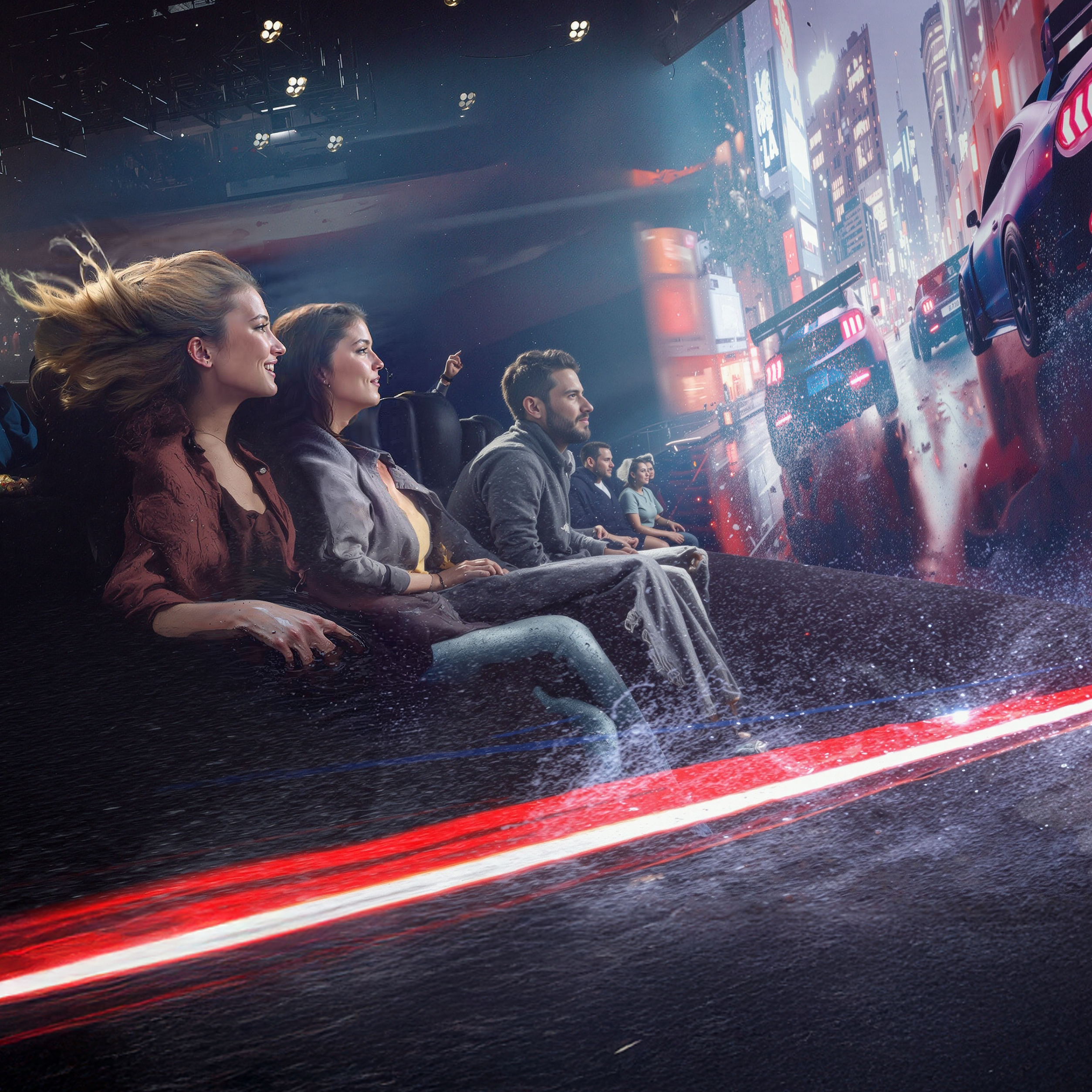 American Icon: A Mustang Immersive Experience Rendering