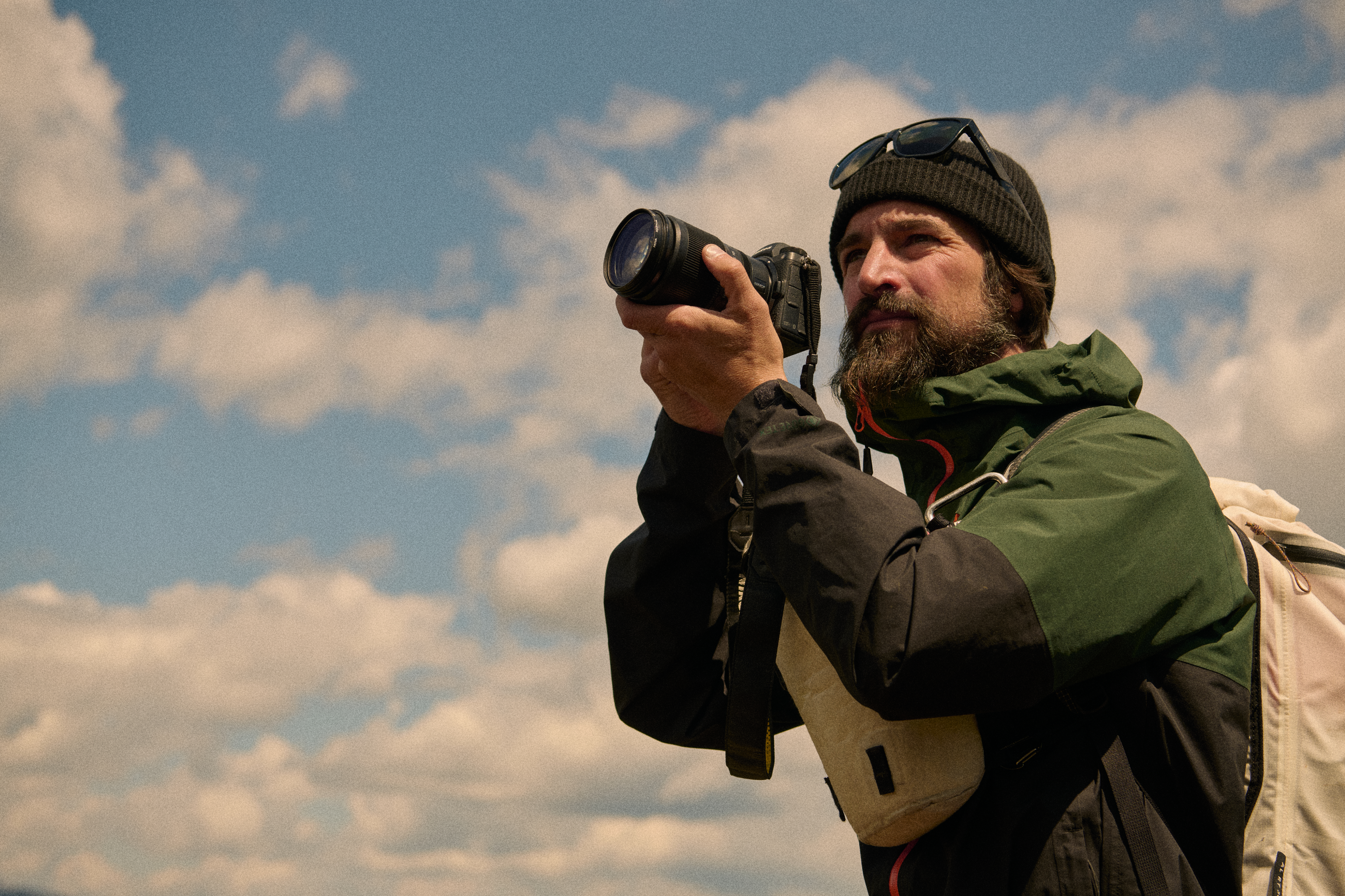 When a falling tree totaled his beloved gas-powered Ford F-150, outdoor photographer Scott Rinckenberger saw it as the perfect opportunity to embrace new technology. He chose a 2024 F-150 Lightning®, an electric truck that he says was "love at first drive."