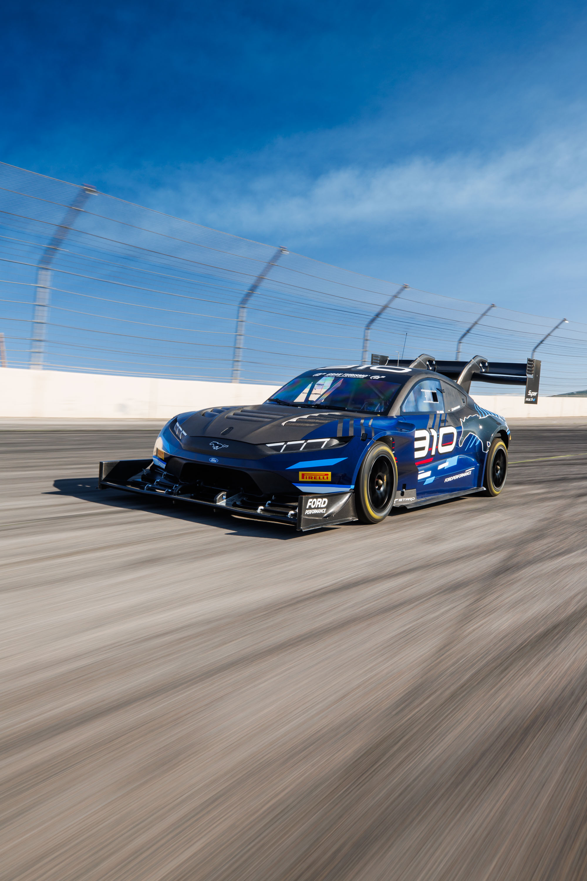Ford Performance Super Mustang Mach-E Electric Demonstrator.