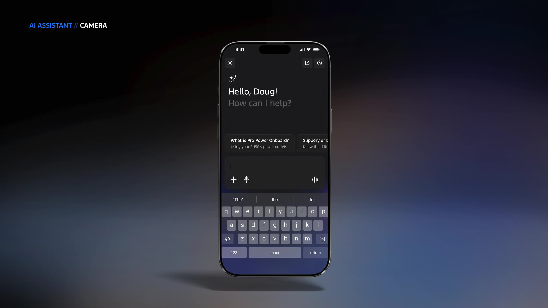 Not another LLM, the Ford AI assistant is an intelligent thread woven seamlessly through every aspect of your life with Ford — from your phone to your vehicle.